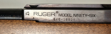 Photo 20260730_155745.jpg Carabine levier de sous garde RUGER Ninestisyx Cal44mag