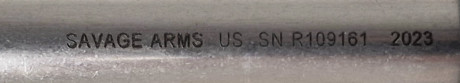 Photo 20260806_152741.jpg Carabine à verrou SAVAGE Axis Calibre .22-250