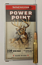Cartouches Winchester Power-Point .338 Win. Mag. ...