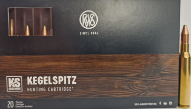 Cartouches RWS Kegelspitz 6,5×57 127 gr / 8,2 g