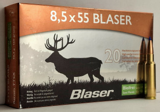 Cartouches BLASER 8,5×55 Blaser - 10,4 g / 160 gr