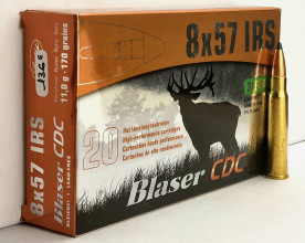 Cartouches BLASER 8×57 IRS CDC Bleifrei - 11 g / ...