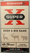 Cartouches WINCHESTER Super X .45-70 Government – ...