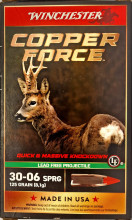 Cartouches WINCHESTER Copper Force .30-06 ...