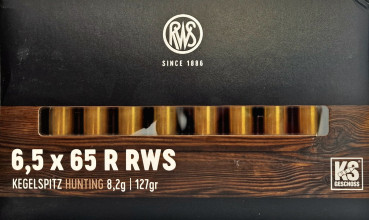 Cartouches RWS Kegelspitz Hunting 6.5x57 R – 8,2 ...