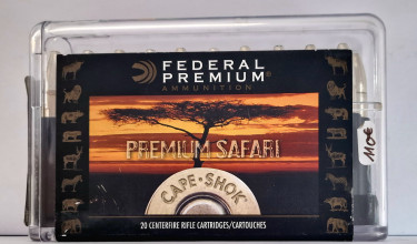 Cartouches Federal Premium .458 Winchester Magnum ...