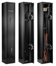 Photo A55850-V.jpg Coffre pour 5 armes longues WALDBERG First à double serrure à clefs
