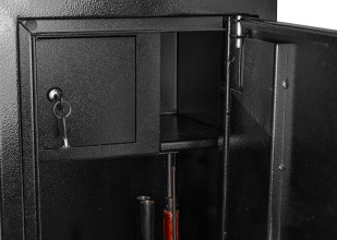 Photo A55851-07.jpg Coffre pour 7 armes longues WALDBERG First à double serrure à clefs