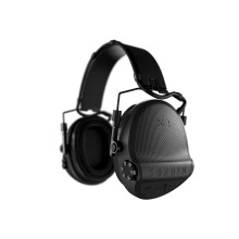 Photo AC0133-01.jpg Casque antibruit actif Sordin Supreme X2 Black SNR 29 dB / NRR 23 dB avec serre-tête cuir et coussinets gel