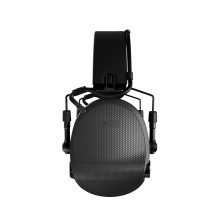 Photo AC0133-04.jpg Casque antibruit actif Sordin Supreme X2 Black SNR 29 dB / NRR 23 dB avec serre-tête cuir et coussinets gel