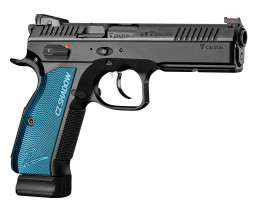 Photo ADP11014-01.jpg Pistolet CZ Shadow 2 Bleu 9x19 mm 19+1 coups