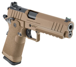 Photo ADP11019-02.jpg Pistolet Springfield Armory 1911 DS Prodigy AOS 9x19 mm 5'' Coyote Brown