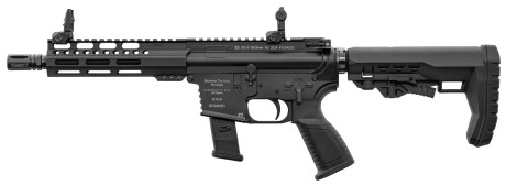 Photo BTS200-03.jpg Carabine AR9 Bavarian Tactical System BTS9 9x19 mm canon 8,3 pouces