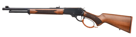 Photo C18009-02.jpg Carabine à levier HUGTEK .30-30 Winchester 51 cm – Noyer turc et boîtier noir