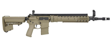 Carabine BCM MK12 Mod 0 A5 FDE 5.56x45 NATO canon 18''