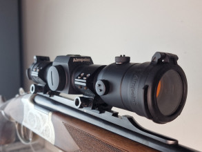 Photo CD40334-7.jpg Fusil mixte superposé CHAPUIS Super Orion Cal 12/76  9.3/74R