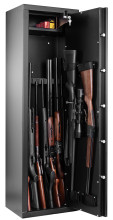 Photo CR2210-12.jpg Coffre Rietti 10 armes à serrure à clef