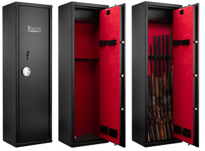 Coffre Rietti 10 armes à serrure à clef – acier 3 mm