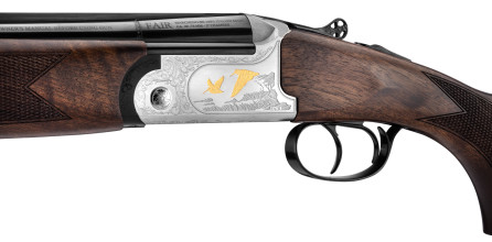 Photo DC024R-10.jpg Fusil superposé Fair Bécassier Classic Silver 12/76 canon inférieur rayé 61 cm