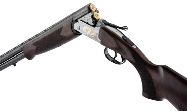Photo DC024R-7.jpg Fusil superposé Fair Bécassier Classic Silver 12/76 canon inférieur rayé 61 cm