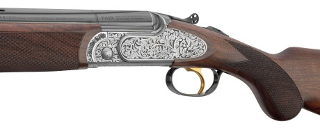 Photo DC720M-06.jpg Fusil superposé Fair Jubilée Venice 20/76 canon 71 cm crosse pistolet
