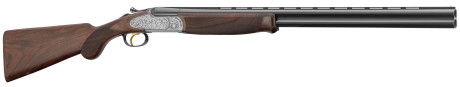 Photo DC720M-07.jpg Fusil superposé Fair Jubilée Venice 20/76 canon 71 cm crosse pistolet