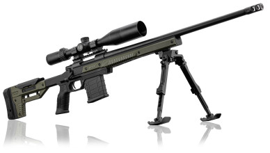 Photo HOXP011-01.jpg Pack carabine Howa .308 Winchester avec châssis ORYX et lunette Microdot 6-24x50