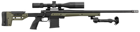 Photo HOXP011-04.jpg Pack carabine Howa .308 Winchester avec châssis ORYX et lunette Microdot 6-24x50