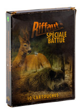 Photo MC1812-01.jpg Cartouches Riffaut Brenneke 12/70 Spéciale Battue – Boîte de 10