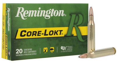 Photo MR500094-01.jpg Cartouches Remington 25-06 Rem 100 gr / 6,48 g Pointed Soft Point Core-Lokt