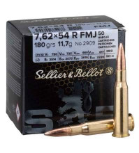Cartouches Sellier & Bellot 7,62×54R SP 180 gr / ...
