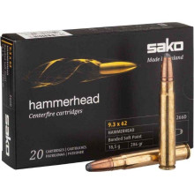 Cartouches Sako Hammerhead 9,3x62 286 gr / 18,5 g