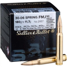 Cartouches Sellier & Bellot .30-06 Springfield ...