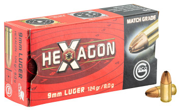 Photo MR808-10.jpg Cartouches GECO 9 mm Luger 124 gr / 8,0 g JHP