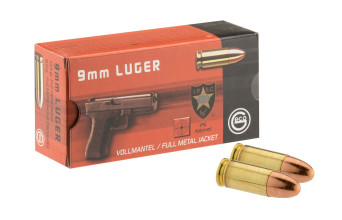 Photo MR810-1.jpg Cartouches GECO 9 mm Luger 124 gr / 8 g FMJ