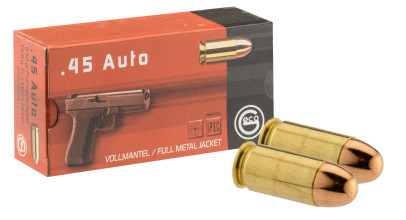 Cartouches GECO .45 Auto 230 gr / 14,9 g FMJ