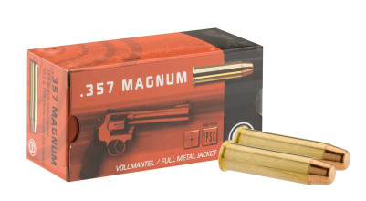 Cartouches GECO .357 Magnum 158 gr / 10,2 g FMJ ...