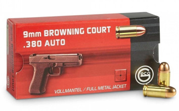 Cartouches GECO 9 mm Browning 95 gr / 6,15 g FMJ