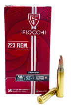 Photo MRB1018-02.jpg Cartouches Fiocchi .223 Remington 55 grains / 3,6 g FMJ