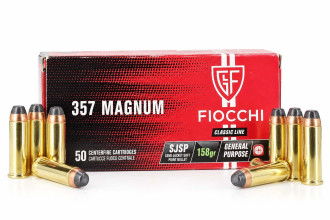 Cartouches Fiocchi 357 Magnum 158 grains / 10,24 ...