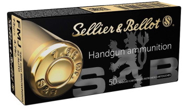 Cartouches Sellier & Bellot 7,65 mm Browning (.32 ...