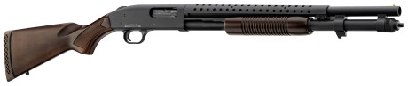 Photo MV766-01.jpg Fusil à pompe Mossberg 590 Retrograde 12/76