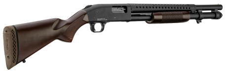 Photo MV766-02.jpg Fusil à pompe Mossberg 590 Retrograde 12/76