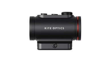 Photo OP3016-06.jpg Point rouge Kite Optics BT1 3 MOA avec montage rail Weaver