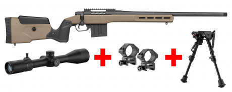 Pack Carabine Mossberg Patriot LR Tactical .308 ...