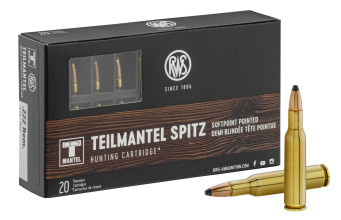 Cartouches RWS .222 Rem. 50 gr / 3,2 g TMS ...