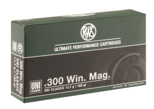 Cartouches RWS .300 Winchester Magnum 181 gr / ...