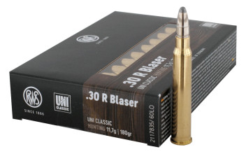 Cartouches RWS .30 R Blaser 180 gr / 11,66 g UNI ...