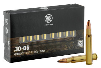 Cartouches RWS .30-06 Springfield 165 gr / 10,7 g ...