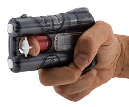 Photo SP305-5-Guardian Angel III noir avec crosse pistolet